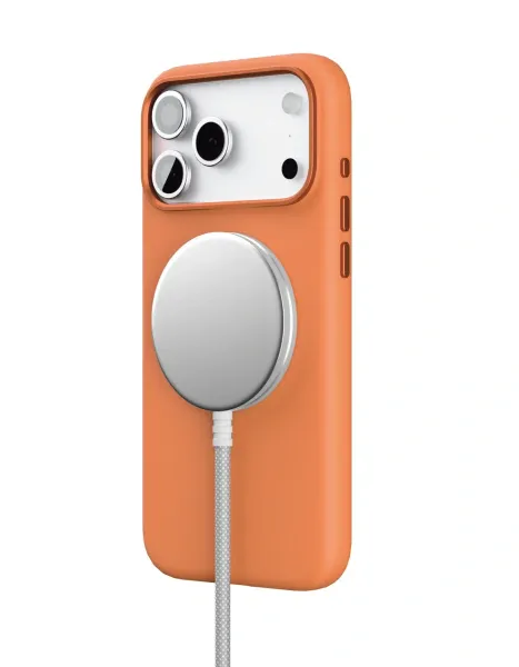 Чехол защитный VLP Aster Pro Case с MagSafe для iPhone 17 Pro Max, оранжевый