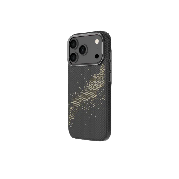 Чехол Moreus Way MagSafe 18 Pro Max Brown/Gold