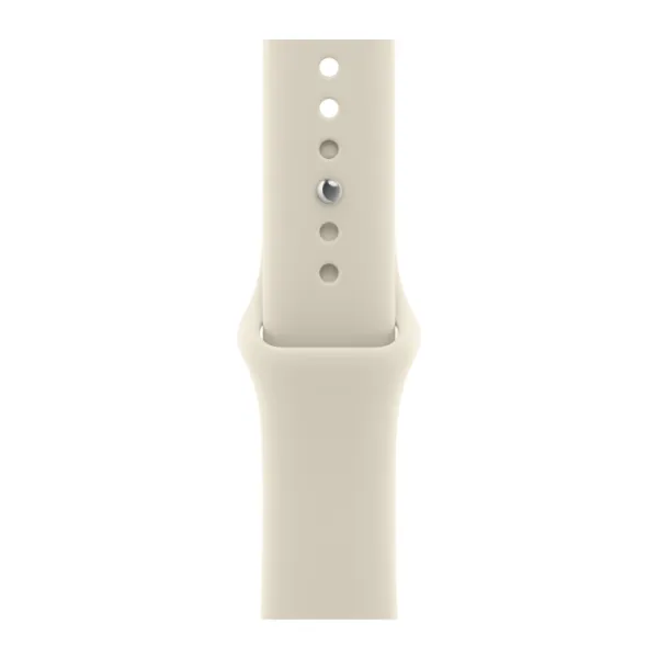 Apple Watch Series 12 46mm Aluminum Light Gold Case Sand Sport Band S/M